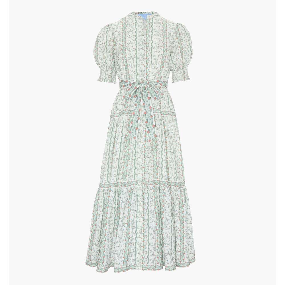 Hill House Home The Yara Dress -  Green Provence Floral Size SGreen Provence Flo